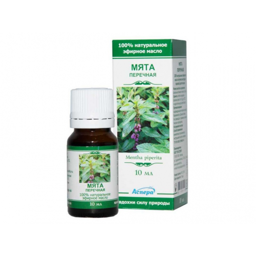 Масло эфирное Аспера Мята 10ml ПК2301А034