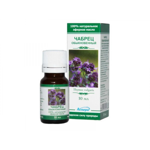Масло эфирное Аспера Чабрец 10ml ПК2301С052