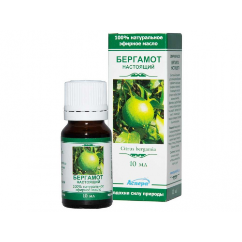 Масло эфирное Аспера Бергамот 10ml ПК2301А006