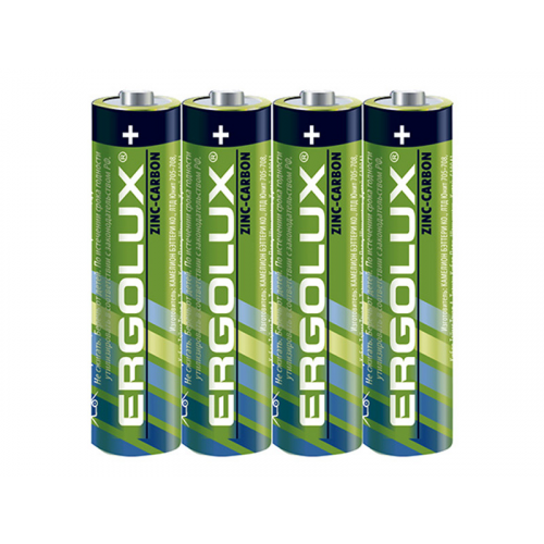 Батарейка AA - Ergolux R 6 SR4 R6SR4 (4 штуки)