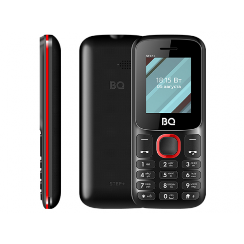 Сотовый телефон BQ 1848 Step+ Black-Red