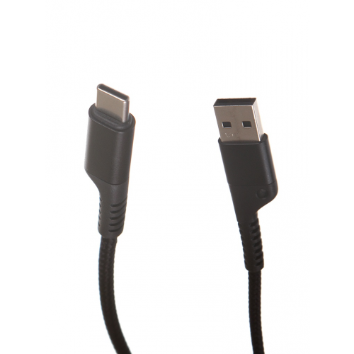 Аксессуар Baseus Fish Eye Spring USB - Type-C 3A 1m Black CATSR-01