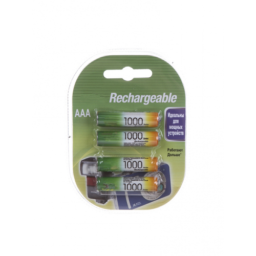 Аккумулятор AAA - GP 1000 mAh Hi-Mh 100AAAHC-2DECRC4 (4 штуки)