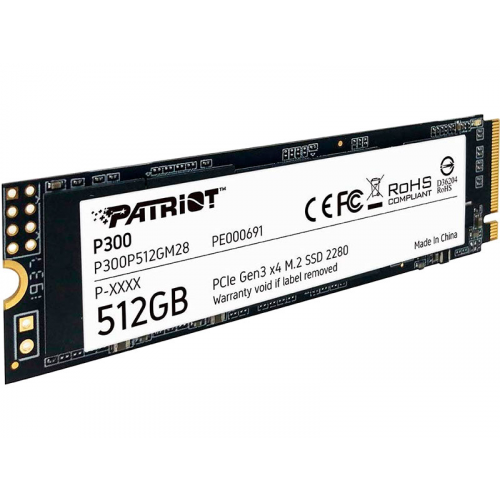 Твердотельный накопитель Patriot Memory P300 512Gb QLC P300P512GM28