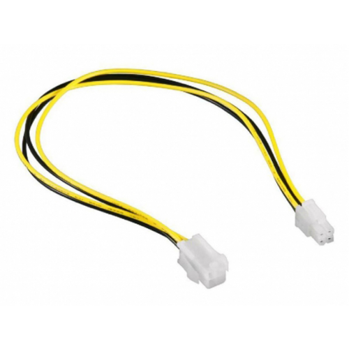 Аксессуар Удлинитель питания Gembird Cablexpert ATX 4pin M/F 30cm CC-PSU-7