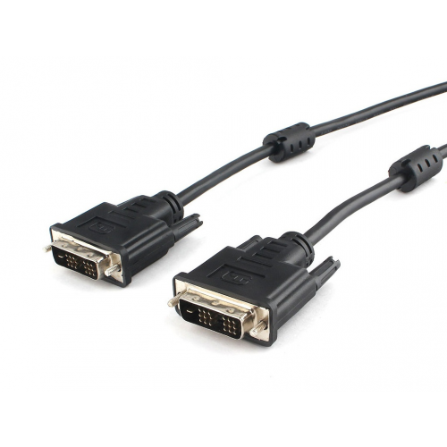 Аксессуар Gembird Cablexpert DVI-D Single Link 19M/19M 1.8m Black CC-DVIL-BK-6