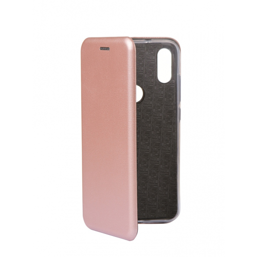 Чехол Innovation для Xiaomi Mi Play Book Silicone Magnetic Rose Gold 15428