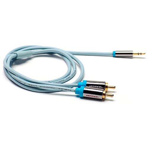 Аксессуар Vention Jack 3.5mm M - 2RCA M P550AC200-S 2m Black