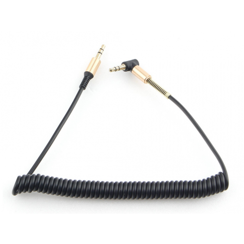 Аксессуар Gembird Cablexpert 3.5 Jack M - 3.5 Jack M 90deg 1.8m Black CCAB-02-35MMLC-1.8MB