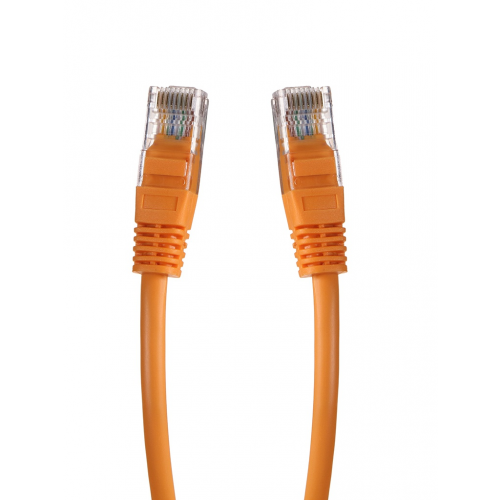 Сетевой кабель Gembird Cablexpert UTP cat.5e 1.5m Orange PP12-1.5M/O