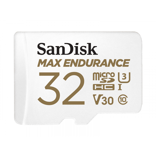 Карта памяти 32Gb - SanDisk microSD Max Endurance Class 10 UHS-I SDSQQVR-032G-GN6IA