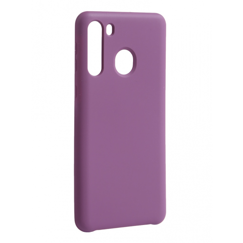 Чехол Innovation для Samsung Galaxy A21 Silicone Cover Purple 16859