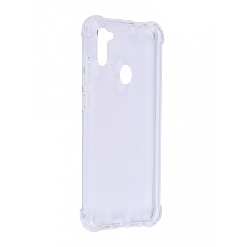 Чехол Brosco для Samsung Galaxy A11 Transparent SS-A11-HARD-TPU-TRANSPARENT