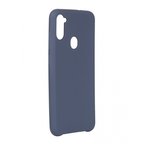 Чехол Innovation для Samsung Galaxy A11 Silicone Cover Blue 17717