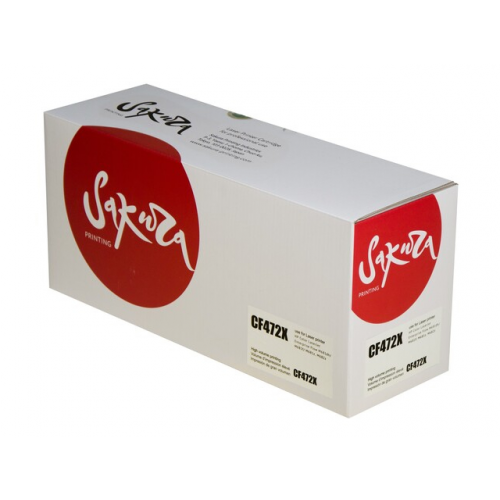 Картридж Sakura SACF472X Yellow для HP Color LaserJet Enterprise Flow M681dh/M681f/M681z/M682z 23000k