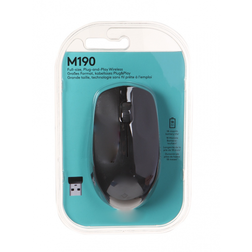 Мышь Logitech M190 Charcoal 910-005905 / 910-005902 / 910-005923