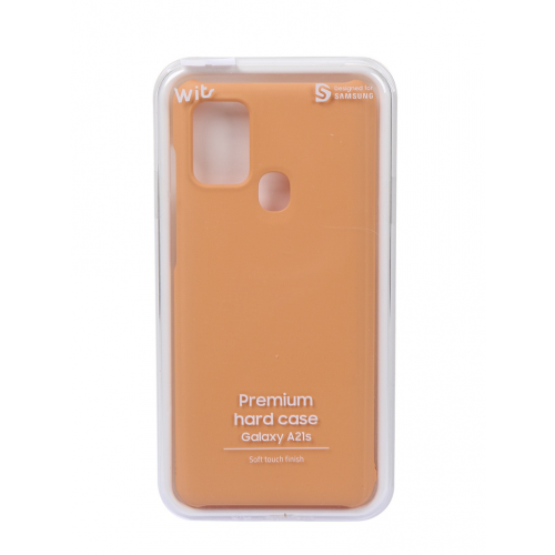 Чехол Wits для Samsung Galaxy A21s Premium Hard Case Orange GP-FPA217WSAOR