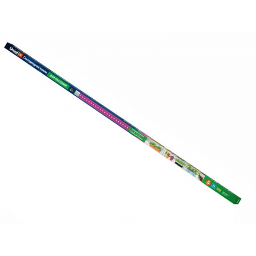 Светодиодная фитолампа Uniel LED-T8-18W/SPSB/G13/CL PLP30WH UL-00006698