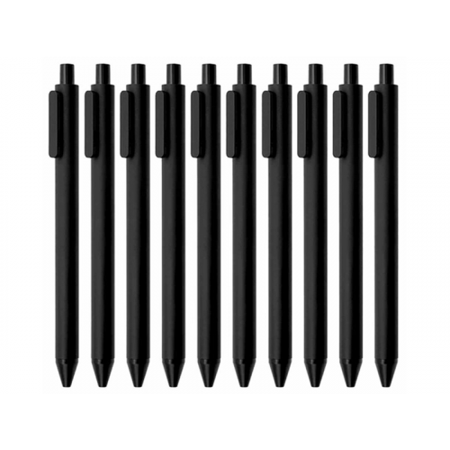 Набор гелевых ручек Xiaomi Kaco K1015 Pure Plastic Gel Ink Pen 10шт Black