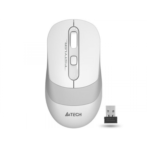 Мышь A4Tech Fstyler FG10S White-Grey