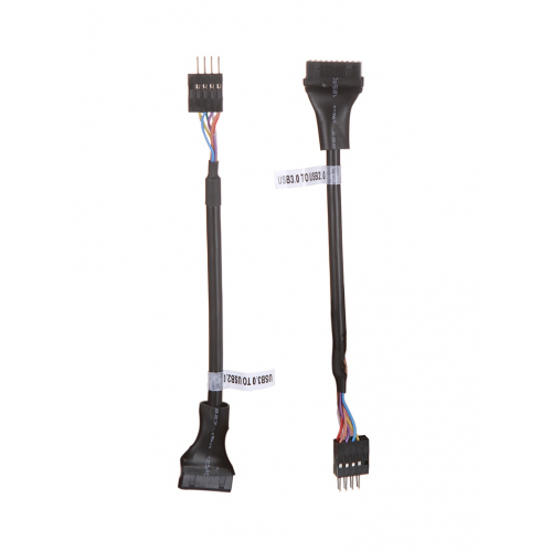 Аксессуар Переходик Espada USB 2.0 10-pin M - USB 3.0 20-pin F 16cm USB2.0-3.0