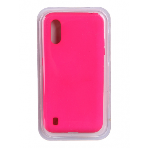 Чехол Innovation для Samsung Galaxy A01 Soft Inside Light Pink 19155