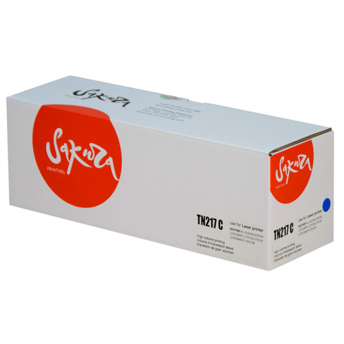 Картридж Sakura SATN217C / TN217C Blue для Brother DCP-L3550CDW/DCP-L3550/HL-L3230CDW/HL-L3230/MFC-L3770CDW/MFC-L3770