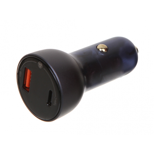 Зарядное устройство Baseus Particular Digital Display QC+PPS Car Charger 65W Silver CCKX-C0A