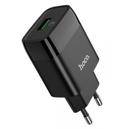 Зарядное устройство Hoco C72Q QC 3.0 Black