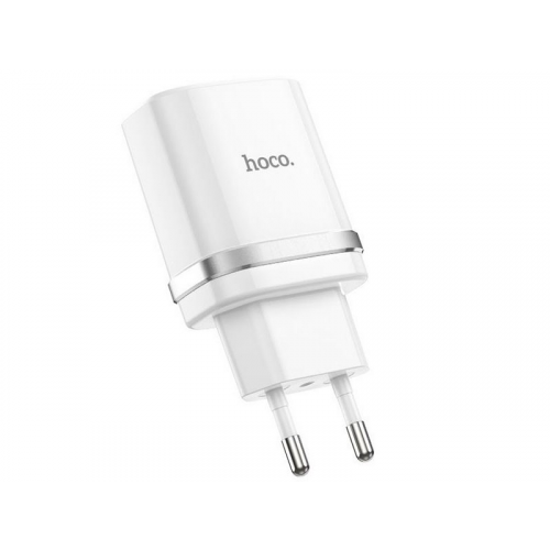Зарядное устройство Hoco C12Q Smart 1xUSB 3A 18W QC3.0 / QC2.0 White