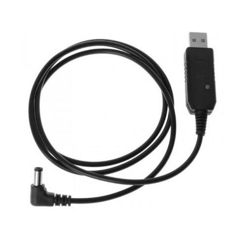 Зарядное устройство USB кабель - зарядное устройство для раций Baofeng и Kenwood с индикатором 15548