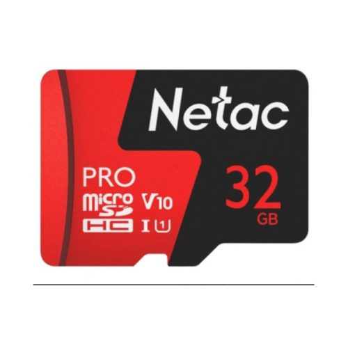 Карта памяти 32Gb - Netac P500 Extreme Pro MicroSDHC Class 10 A1 V10 NT02P500PRO-032G-S
