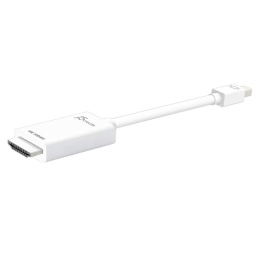 Аксессуар j5create Mini DisplayPort - HDMI 4K White JDC159
