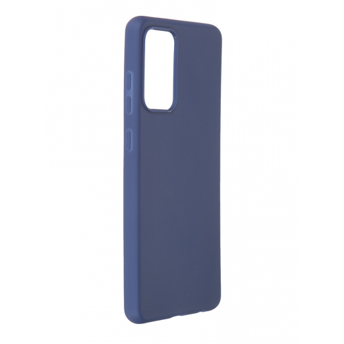 Чехол Brosco для Samsung Galaxy A72 Blue Matte SS-A72-COLOURFUL-BLUE