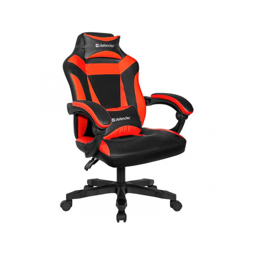 Компьютерное кресло Defender Master Black-Red 64359