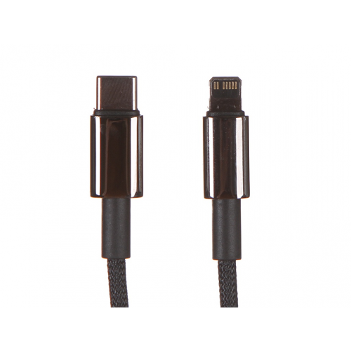 Аксессуар Baseus Tungsten Gold Lightning - USB Type-C 1m Black CATLWJ-01