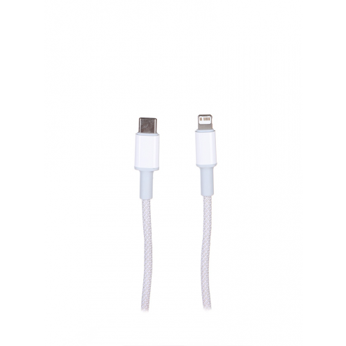 Аксессуар Baseus High Density Braided USB Type-C - Lightning 20W 2m White CATLGD-A02