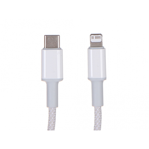 Аксессуар Baseus High Density Braided USB Type-C - Lightning 20W 1m White CATLGD-02