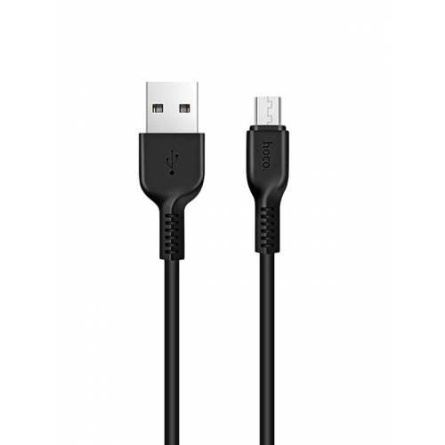 Аксессуар Hoco Easy X13 USB - MicroUSB 1m Black 6957531061168