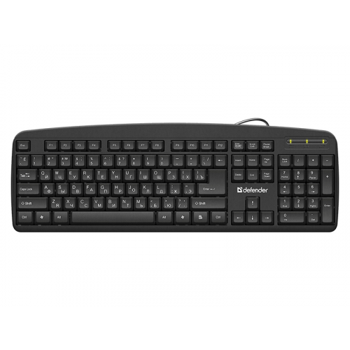 Клавиатура Defender Office HB-910 Black 45910