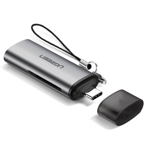 Карт-ридер Ugreen USB Type-C 3.1 для TF/SD 50704