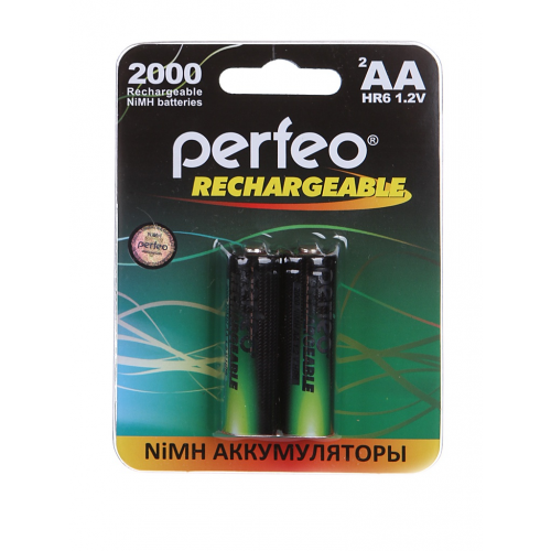 Аккумулятор AA - Perfeo 2000mAh (2 штуки) PF AA2000/2BL PL