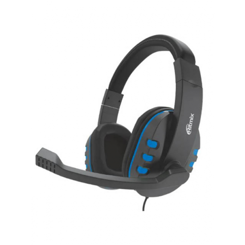 Наушники Ritmix RH-555M Gaming Blue