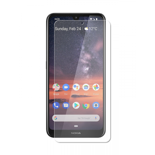 Гидрогелевая пленка LuxCase для Nokia G10 Front Transparent 86389