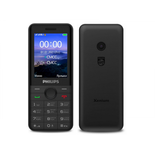 Сотовый телефон Philips Xenium E172 Black