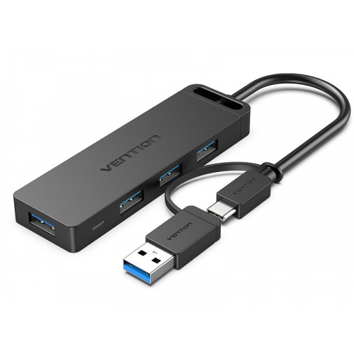 Хаб USB Vention USB-C / USB 3.0 - 4xUSB 3.0 OTG CHTBB