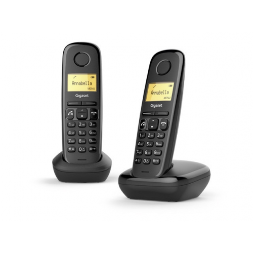 Радиотелефон Gigaset A270 Duo Black