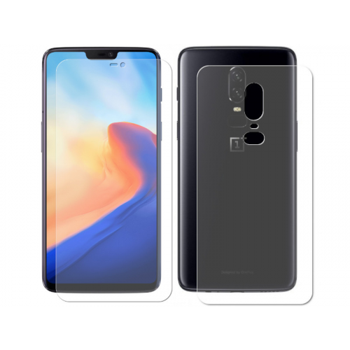 Гидрогелевая пленка LuxCase для OnePlus 6 0.14mm Front and Back Matte 86358