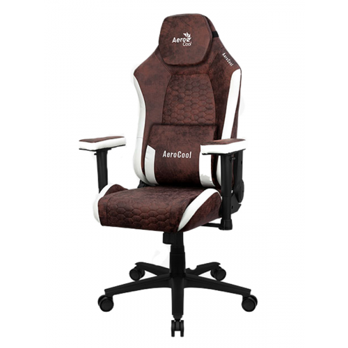 Компьютерное кресло AeroCool Crown Suede Burgundy Red