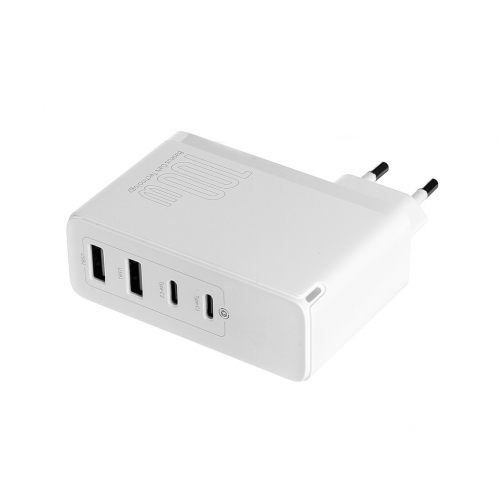 Зарядное устройство Baseus GaN2 Pro Quick Charger 2C 2U 100W EU White CCGAN2P-L02